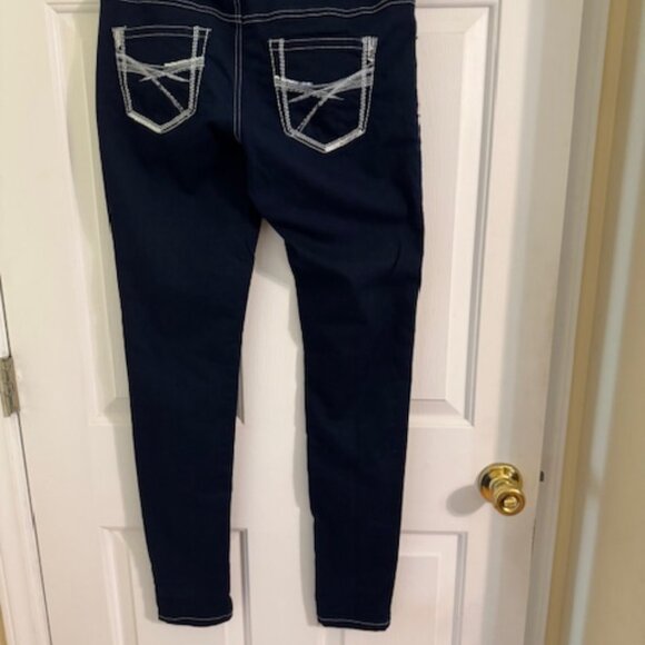 Red Camel Blue Jeans w Pocket Embellishments Sz 9 - Picture 5 of 7